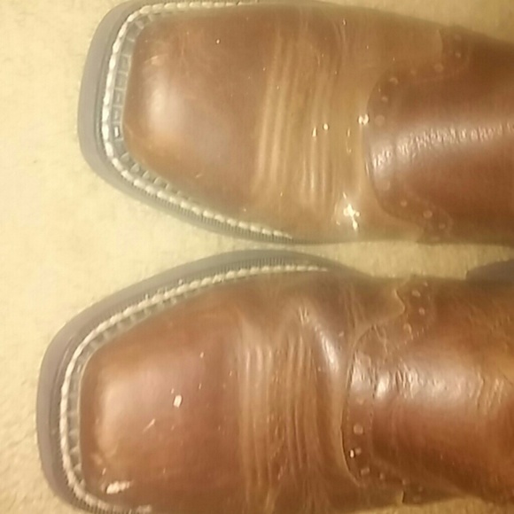 Justin Cowgirl Boots 8.5B - Picture 4 of 4